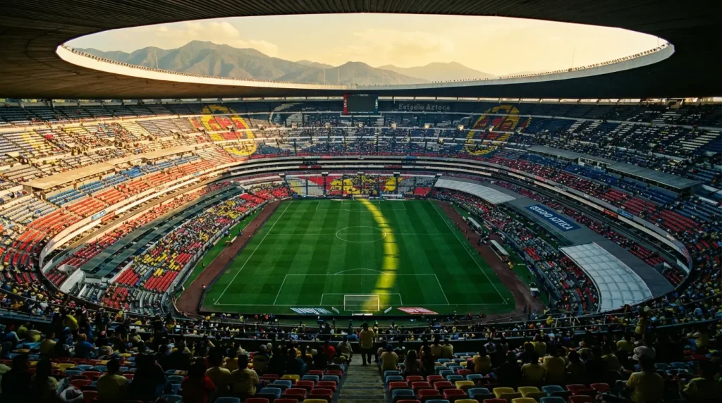 Estadio Azteca a Città del Messico, sede della partita inaugurale dei Mondiali 2026 l'11 giugno