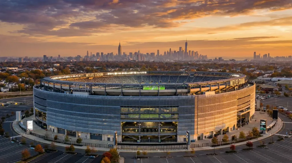 MetLife Stadium a East Rutherford, New Jersey, sede della finale dei Mondiali 2026 il 19 luglio