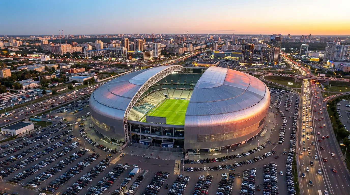 Mappa delle 16 sedi dei Mondiali 2026 distribuite tra Stati Uniti, Messico e Canada